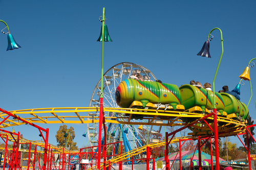 roller coaster rides for kids at amusement parks