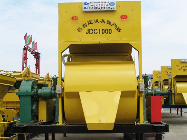 single shaft concrete mixer