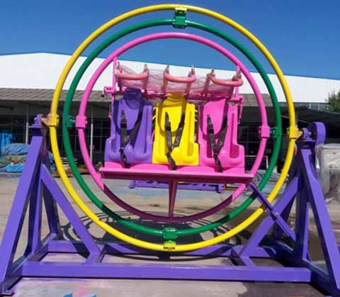 human gyroscope ride for fun