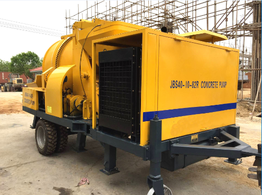 High quality concrete trailer pumps