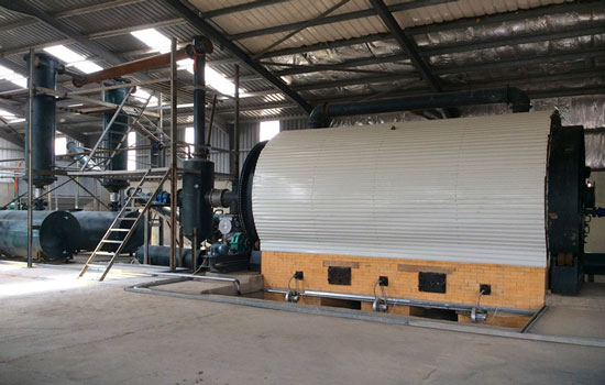 crude oil sludge pyrolysis machine