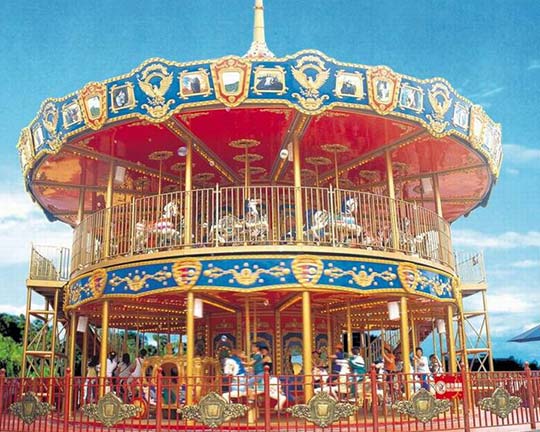 double-decker carousel for sale